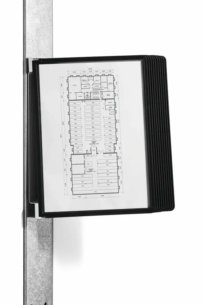 Pikahakuteline DURABLE Vario A4/10 magneettinen - Pikahakulaitteet ja taskut - 188534 - 1