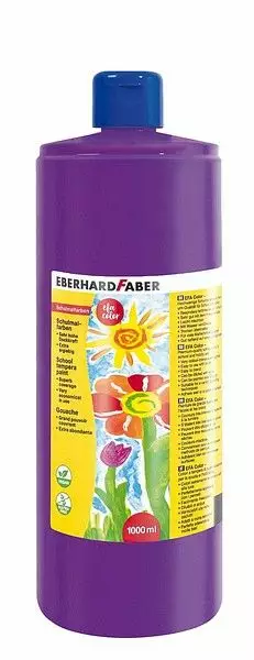 Valmisväri 1000ml EBENHARD FABER - Sormivärit ja valmisvärit - 188294 - 1