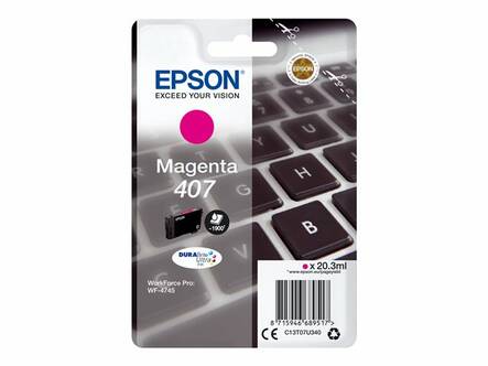 EPSON 407 mustesuihku - Mustesuihkuvärit Epson - 168595 - 1
