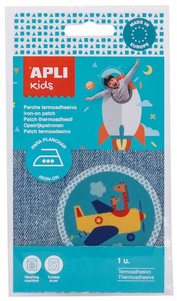 Silitettävä kangasmerkki APLI Kids - Askartelutarvikkeet - 159575 - 1