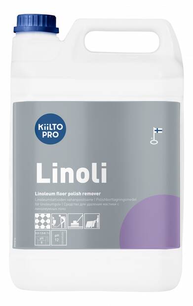 Vahanpoistoaine 5L KIILTO Linoli - Lattian pesuaineet - 162775 - 1