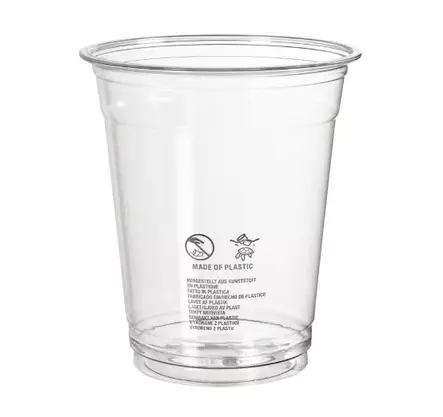 Muovimuki 360ml DUNI Crystal - Kertakäyttömukit ja niiden kannet - 161015 - 1