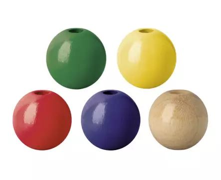 Puuhelmi 10mm 50kpl/pss - Askartelutarvikkeet - 156455 - 1