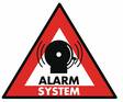 ALARM SYSTEM Tarra 123 X 148mm - Muut erikoisteipit - 141195 - 1