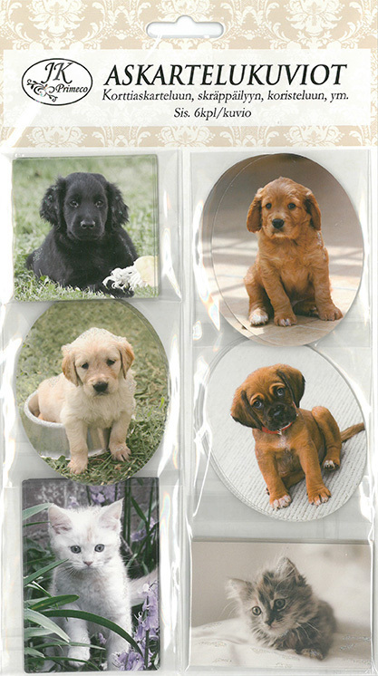 Askartelukuvio lemmikit - Askartelutarvikkeet - 154645 - 1