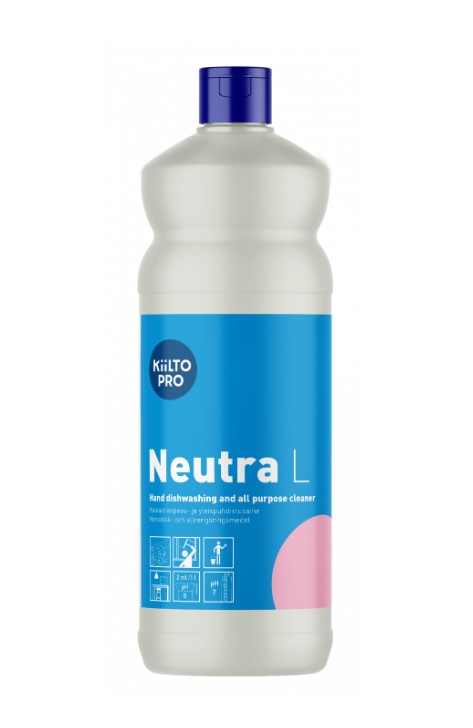 Astianpesuaine 1L KIILTO Neutra L - Astianpesuaineet ja keittiön puhtaus - 162765 - 1