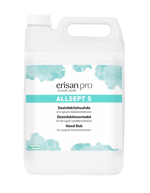 Desinfektiohuuhde 5L ERISAN Allsept S - Kosteusrasvat ja käsihuuhteet - 178925 - 1