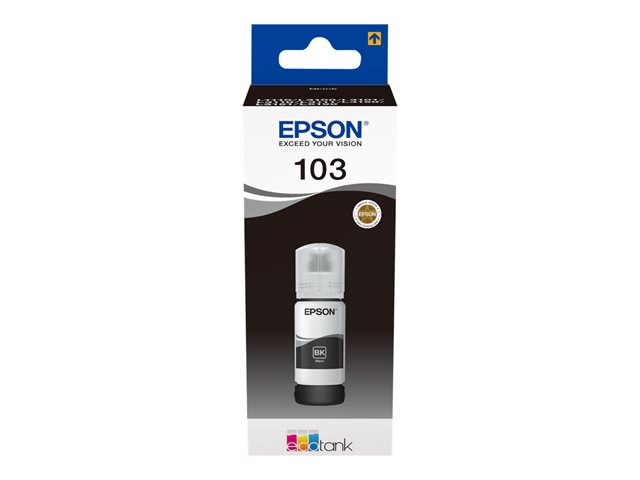 EPSON 103 mustesuihku pullo - Mustesuihkuvärit Epson - 166615 - 1