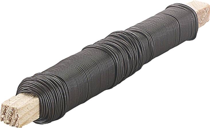 Emaloitu sidontalanka, 0,65mm, 100g sepia - Askartelutarvikkeet - 137925 - 1