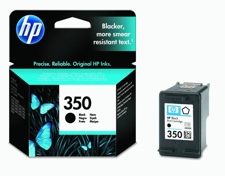 HP 350 CB335EE mustesuihku - Mustesuihkuvärit HP - 125015 - 1