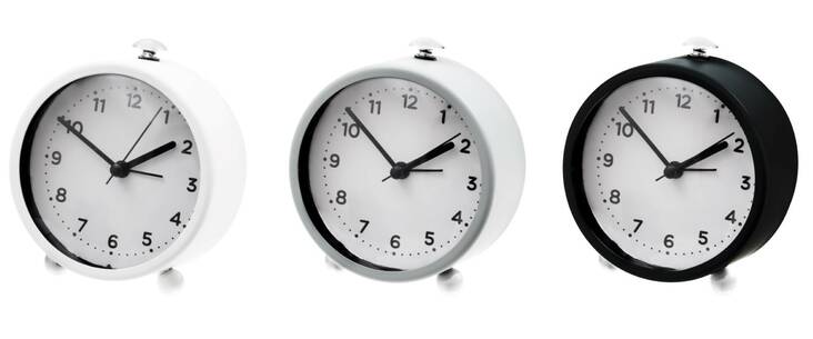 Herätyskello 11cm 4LIVING Round - Kellot - 158545 - 1