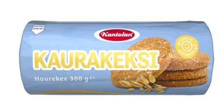 Keksi 300g KANTOLAN Kaurakeksi - Keksit ja korput - 176855 - 1