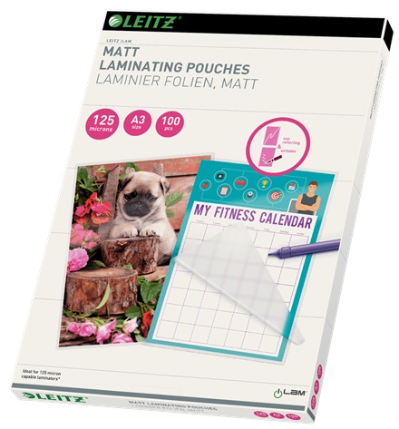 Laminointitasku A3 125mic LEITZ - Laminointitaskut - 152305 - 1