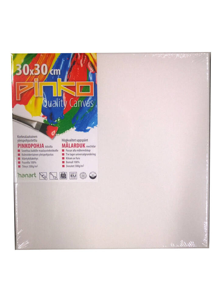 Maalauspohja Pinko 30x30cm 300g - Askartelutarvikkeet - 150415 - 1