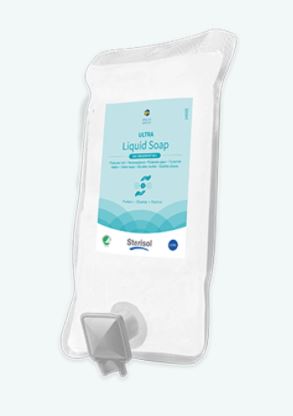 Nestesaippua 0,375L STERISOL Ultra - Saippuat ja annostelijat - 163575 - 1