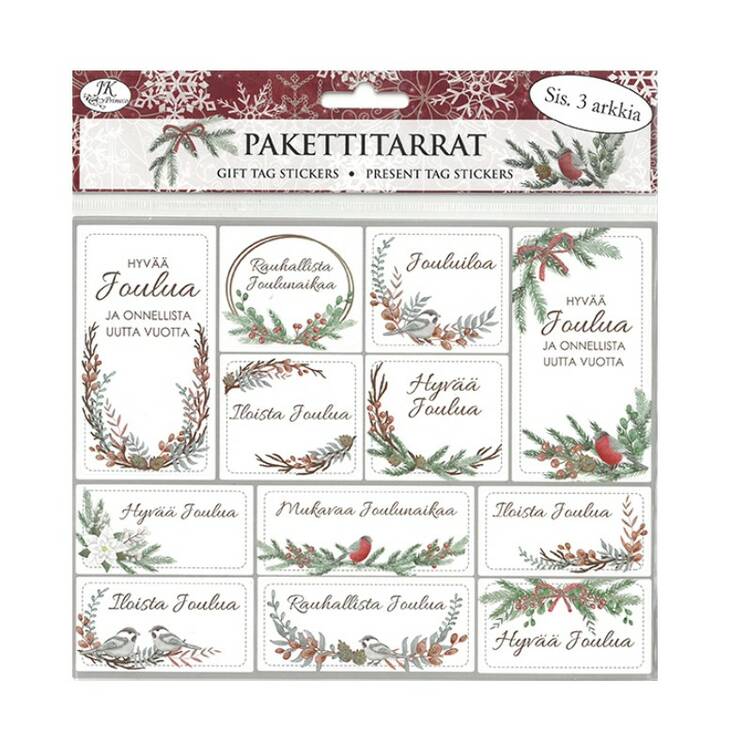 Pakettitarra Koristehavut - Tarrat ja tarrakirjat - 176075 - 1