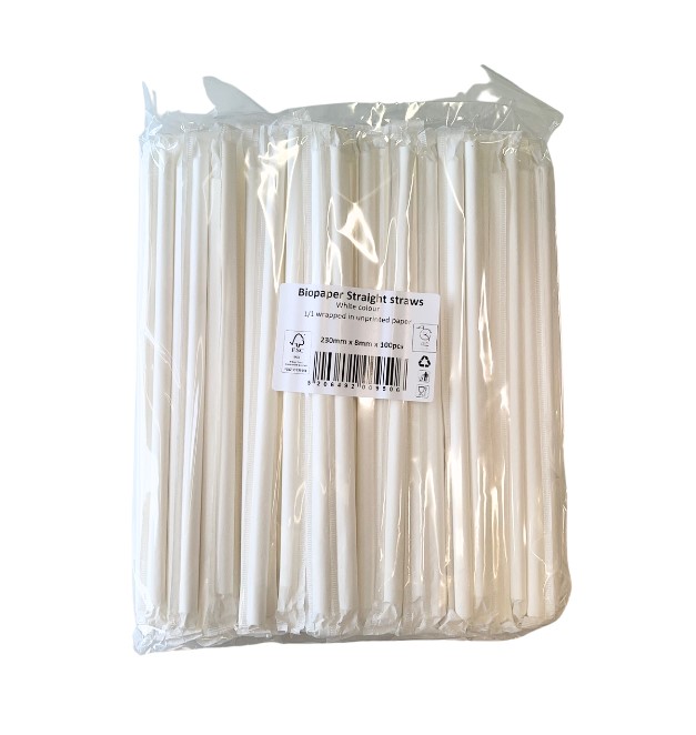 Pilli 23cm/8mm 100kpl/pkt - Muut kertakäyttöastiat - 175815 - 1