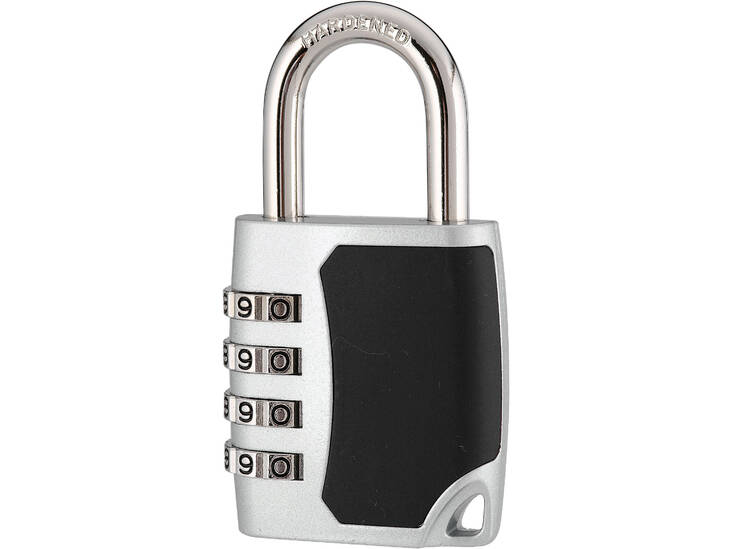 Riippulukko 43mm numerokoodilla PISLA - Pientarvikkeet - 164375 - 1