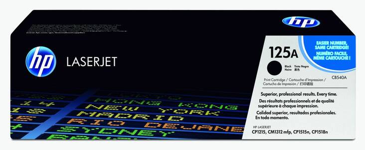 Värikasetti HP 125A CB540A laser - HP laservärikasetit ja rummut - 118295 - 1