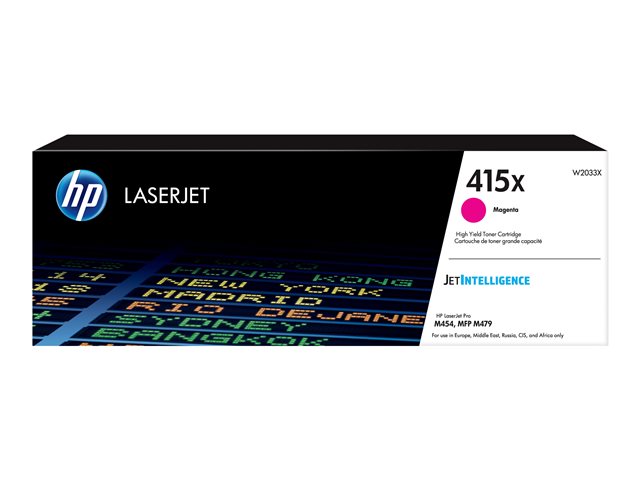 Värikasetti HP 415X W2033X - HP laservärikasetit ja rummut - 159745 - 1
