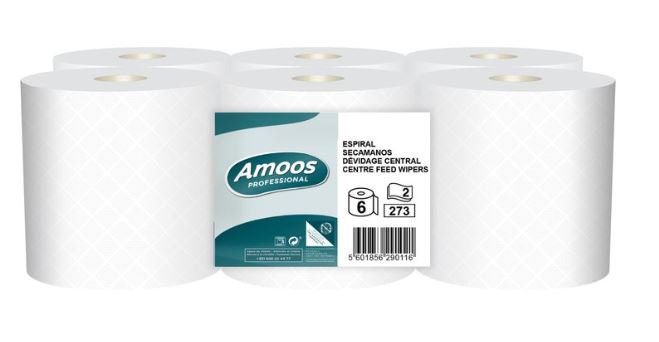 Vetopyyhe AMOOS Professional - Vetopyyhkeet ja annostelijat - 161265 - 1