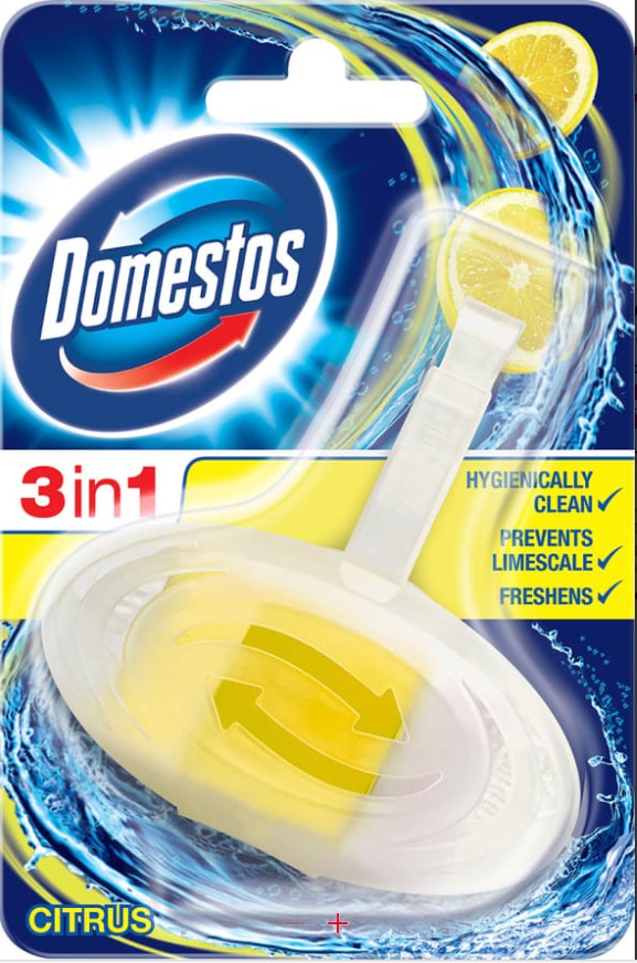 Wc-raikastin 3-in-1 Domestos - Ilmanraikastimet ja hajunpoistajat - 177275 - 1