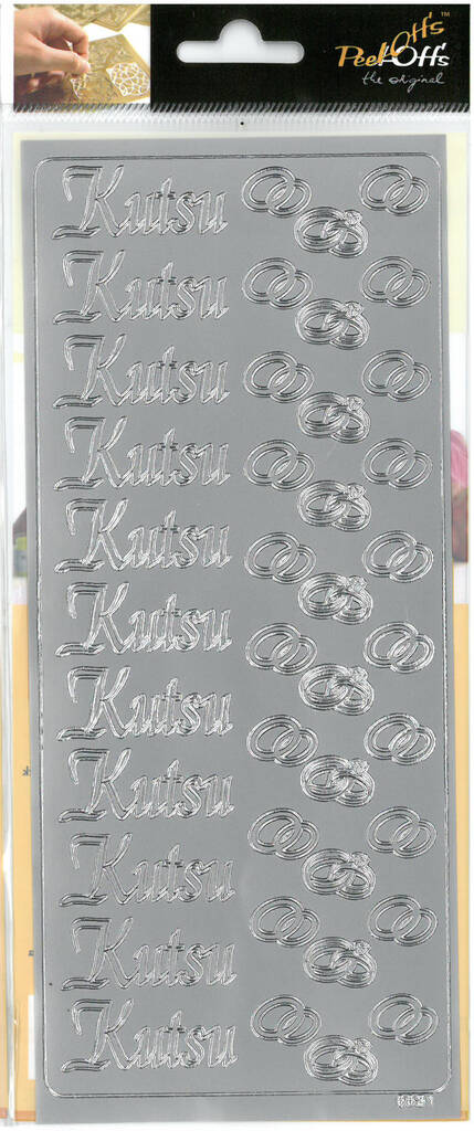 Ääriviivatarra Kutsu + sormus - Tarrat ja tarrakirjat - 135995 - 1