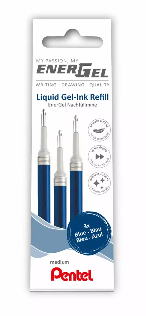 Geelikynän säiliö 0,7mm PENTEL Energel - Geelikynät - 183655 - 1