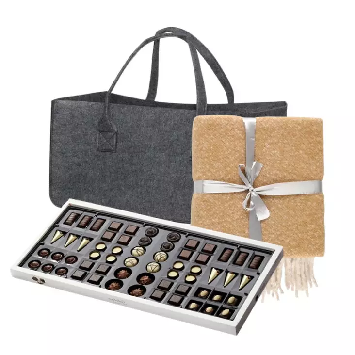 Joululahja Torkkupeitto + suklaarasia - Lahjaideoita - 182115 - 1