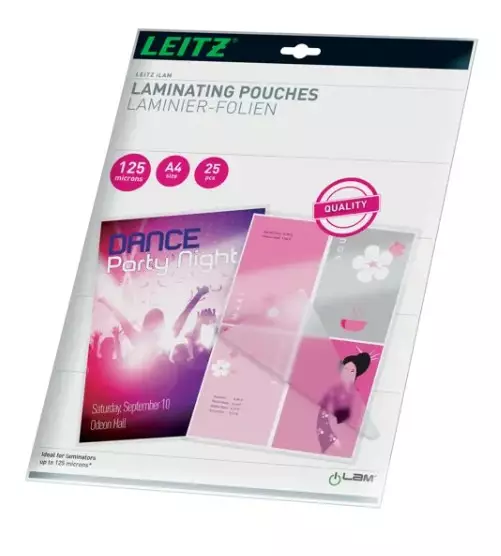 Laminointitasku A4 125mic LEITZ - Laminointitaskut - 155275 - 1