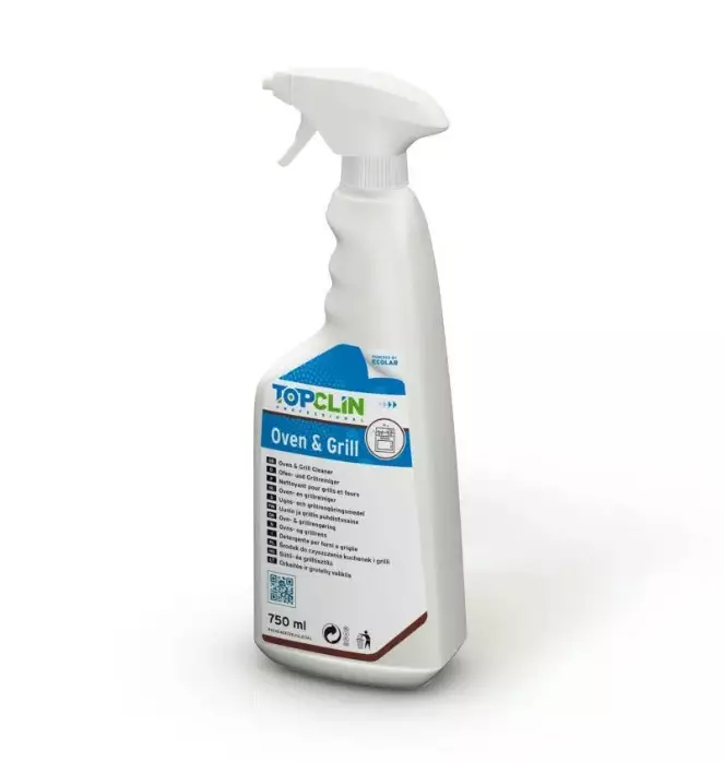 Rasvanpoistoaine 750ml TOPCLIN Oven & Grill - Rasvan ja pinttyneen lian poistoaineet - 187285 - 1