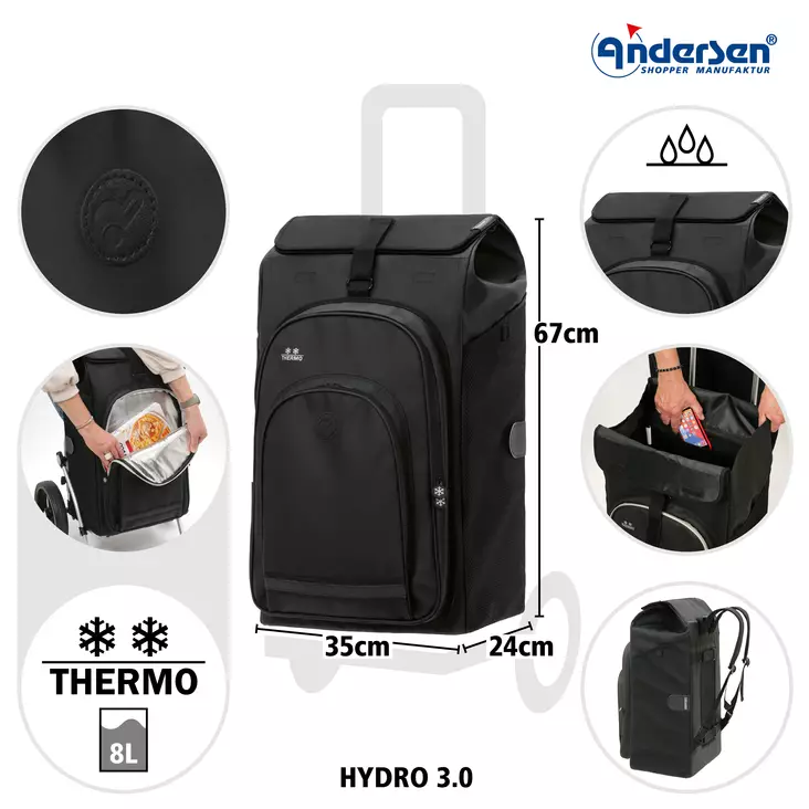 Reppu Royal Shopper Hydro 3.0 - Muut tarvikkeet - 189025 - 1