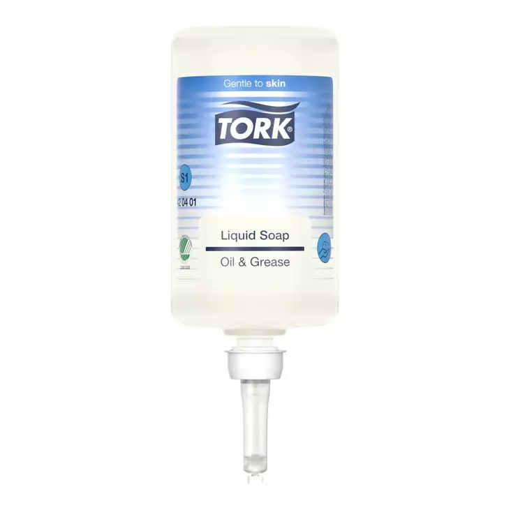 Teollisuussaippua 1L TORK Oil & Grease S1 - Saippuat ja annostelijat - 115225 - 1