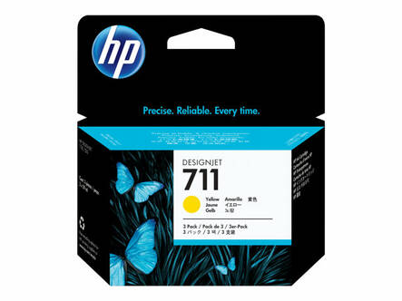 HP 711 CZ136A mustesuihku - Mustesuihkuvärit HP - 133396 - 1