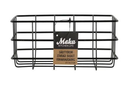 Säilytyskori 19x14x9cm metallia - Säilytyslaatikot ja -korit - 172456 - 2