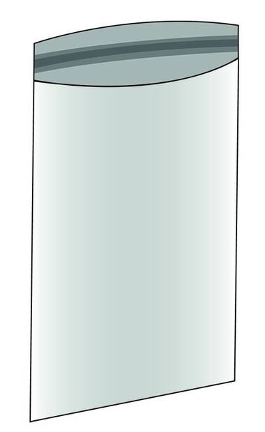 Sellofaanipussi litteä 16,8x23,1 + 4 - Sellofaanipussit - 113636 - 1