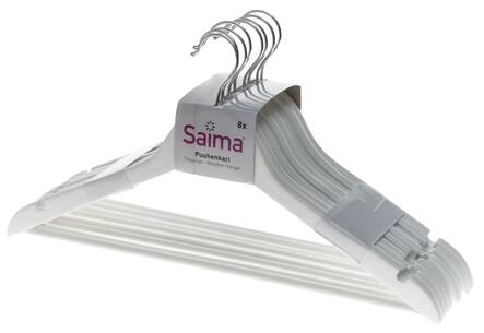 Vaateripustin 8kpl/pkt Nord Clean - Naulakot ja vaateripustimet - 140106 - 1