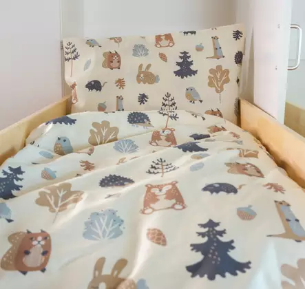 Lasten pussilakana 120x155cm KÄPYMETSÄ - Kodintekstiilit - 188956 - 1