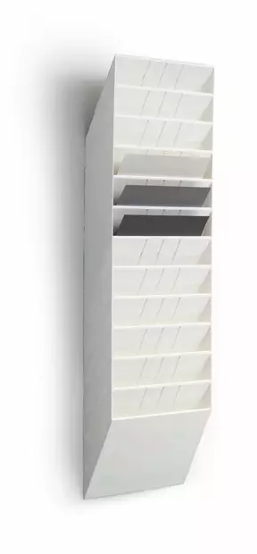 Seinäteline A4/12-os DURABLE Flexiboxx - Esitetelineet ja tarvikkeet - 189216 - 1