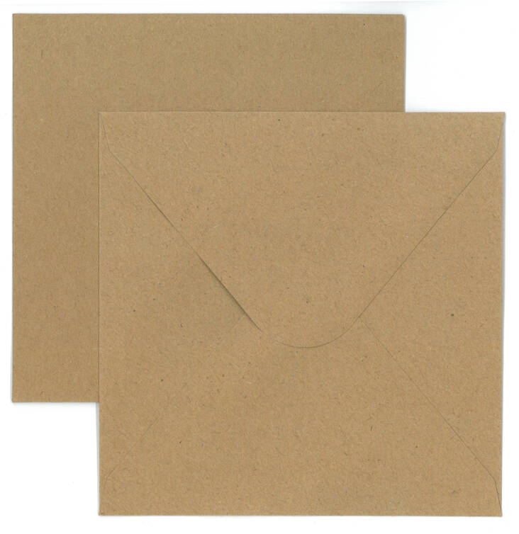 2-os. uusiokorttip.+kuori neliö - Askartelutarvikkeet - 143376 - 1