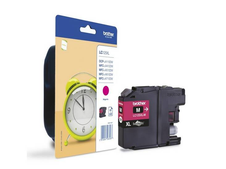 BROTHER LC125XL-M mustesuihku - Mustesuihkuvärit Brother - 130216 - 1