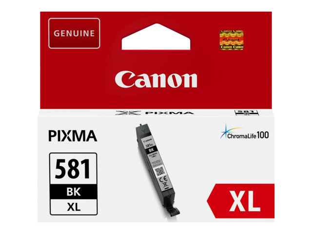 CANON mustesuihku CLI-581XL BK - Mustesuihkuvärit Canon - 158566 - 1