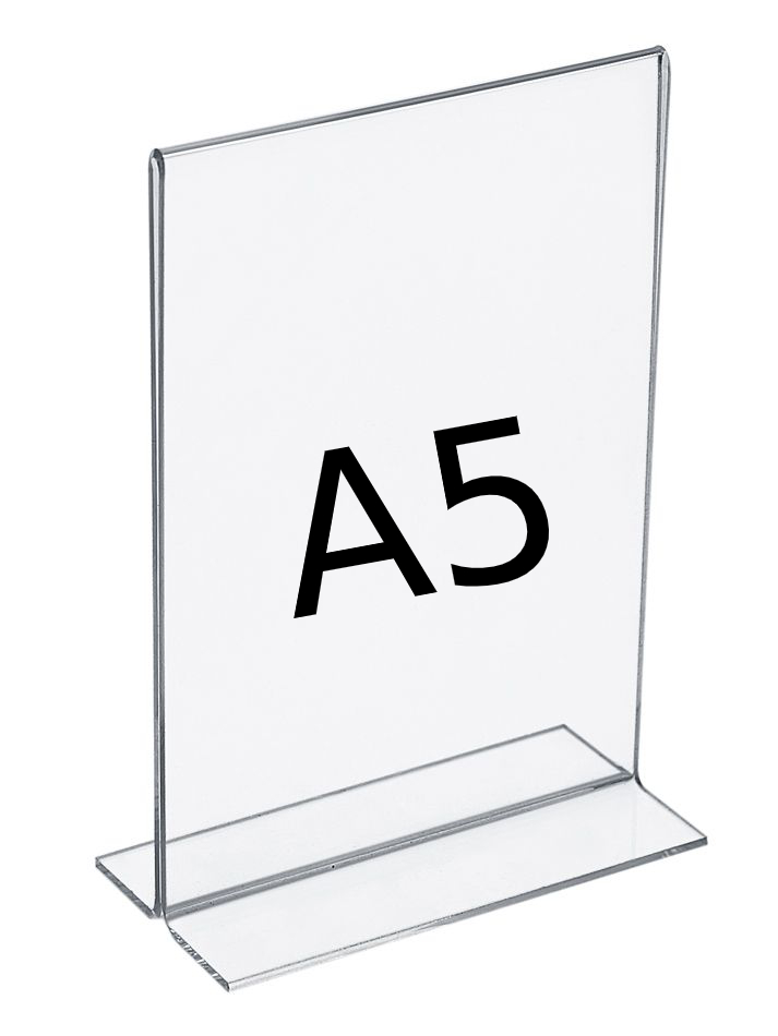 Esiteteline A5/1ark suora - Esitetelineet ja tarvikkeet - 104496 - 1