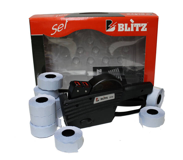 Hinnoittelukone BLITZ S14 2-rivinen - Hinnoittelukoneet - 104176 - 1