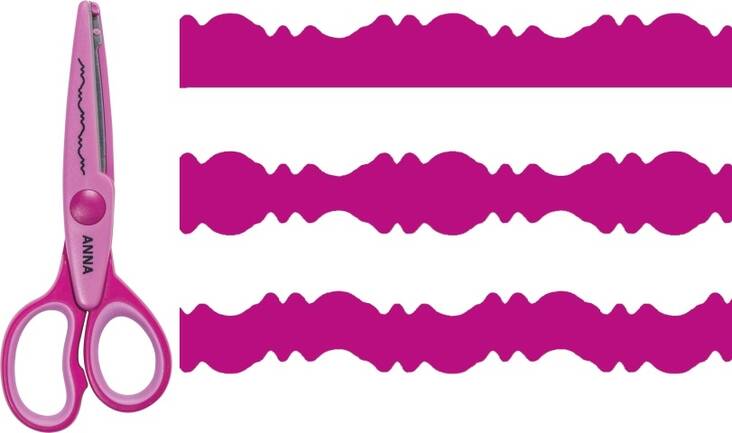 Kuviosakset 16cm Anna - Kuviosakset, lävistäjät ja veitset - 137626 - 1