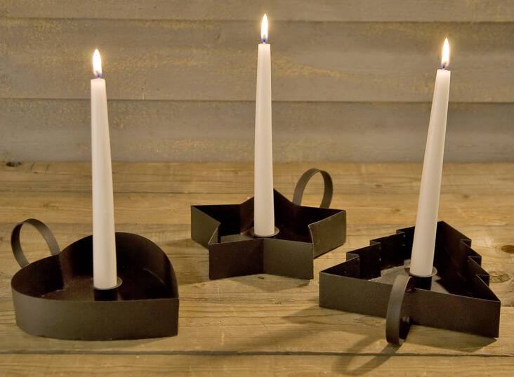 Kynttilänjalka metalli - Lahjaideoita - 129546 - 1