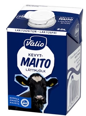 Maito KEVYTMAITO UHT 0,5L VALIO - Maidot ja kermat - 128966 - 1
