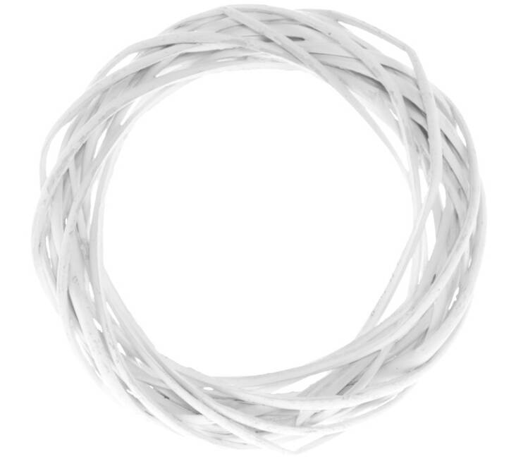 Pajukranssi 20cm valkoinen - Askartelutarvikkeet - 151446 - 1