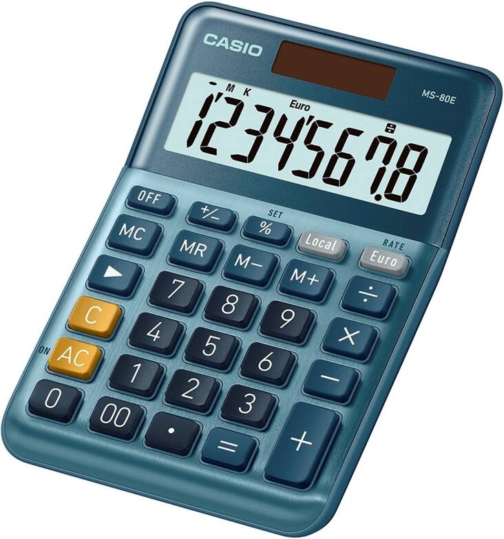 Pöytälaskin CASIO MS-80E - Pöytälaskimet - 108996 - 1