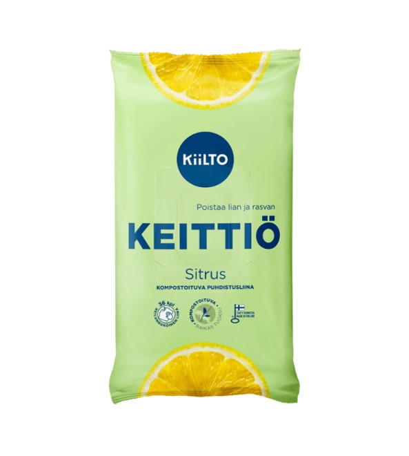 Puhdistusliina KIILTO Keittiö - Kuitukangasliinat ja telineet - 157676 - 1